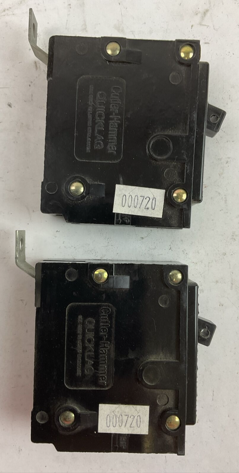 CUTLER HAMMER / WESTINGHOUSE BA115 CIRCUIT BREAKER 15A 1P 120/240VAC (LOT OF 2)2