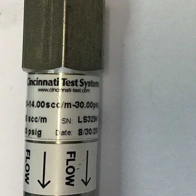 CINCINNATI TEST SYSTEMS 520-14.00SCC/M-30.00PSGI-1 LEAK DETECTION 4