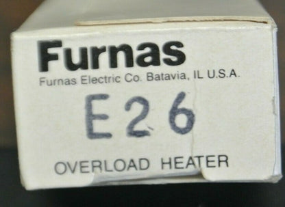 FURNAS E26 THERMAL OVERLOAD HEATER ELEMENT / NEW SURPLUS4