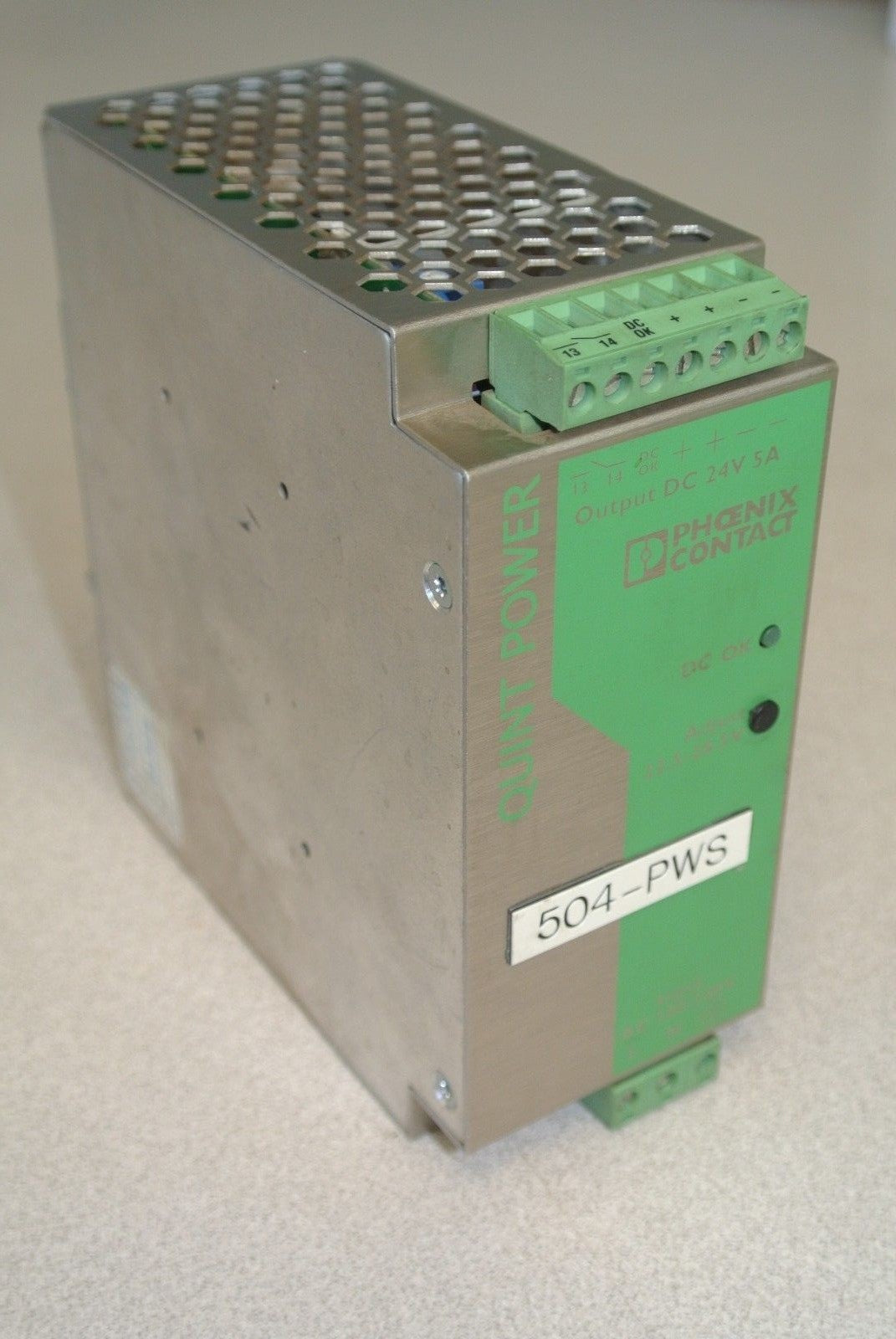 PHOENIX CONTACT QUINT-PS-100-240AC/24DC/5 / 2938581 POWER SUPPLY 2