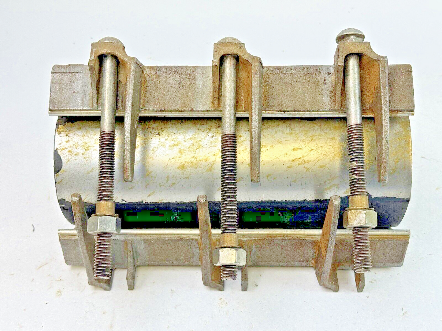 ROCKWELL / SMITH-BLAIR - VINTAGE HEAVY DUTY PIPE REPAIR CLAMP - 40208/ 402098