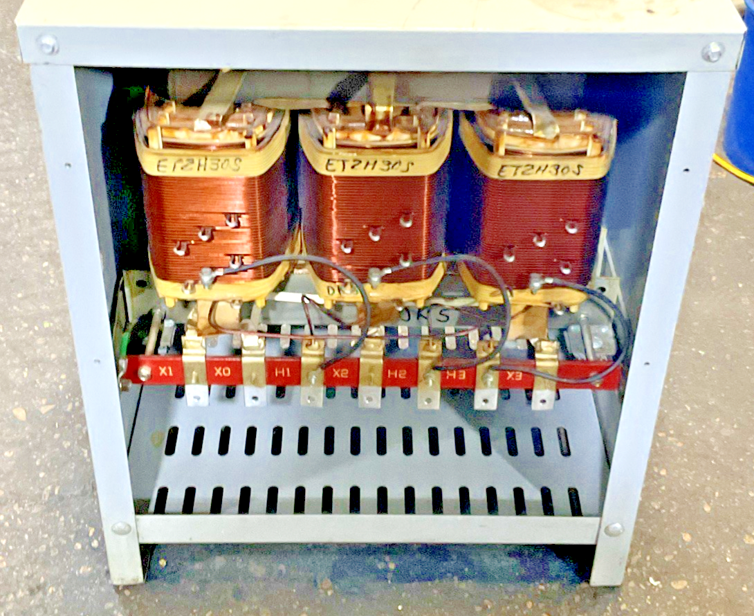 HEVI-DUTY ET2H30S SHIELDED GENERAL PURPOSE TRASFORMER 30KVA 3PH 60HZ 480D 84A5