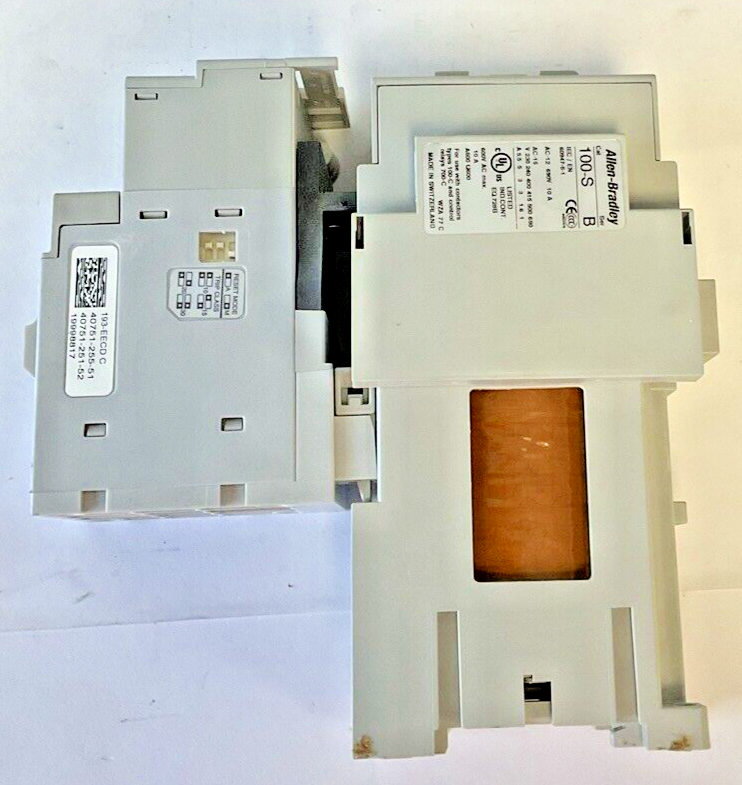 ALLEN BRADLEY 100-C30D*00C STARTER W/ 193-EECD SER.C W/ 100-S SER.B7