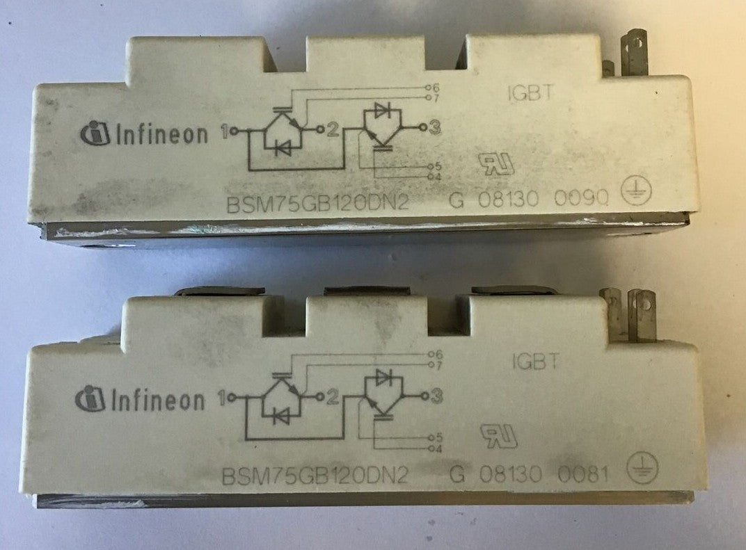 INFINEON/ EUPEC BSM75GB120DN2 POWER MODULE ***LOTOF2***0
