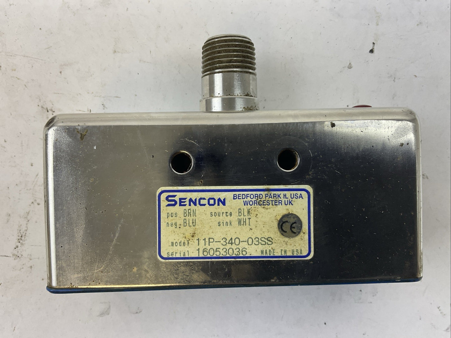SENCON 11P-340-03SS SPEED SENSOR0