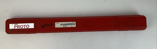 PROTO J6016C 1/2" DRIVE 30-150 FT-LB RACHETING HEAD MICROMETER TORQUE WRENCH0