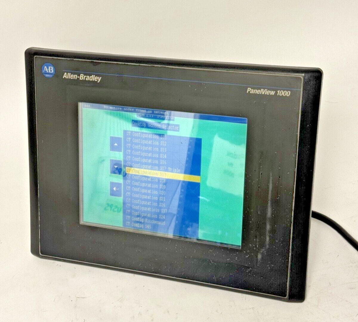 ALLEN-BRADLEY - 2711-T10C8 SER. C/FRN 4.48 - PANELVIEW 1000 ASSEMBLED TERM1