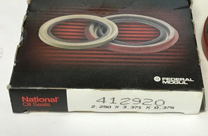 NATIONAL 412920 OIL SEAL 2.250 X 3.371 X 0.375 1
