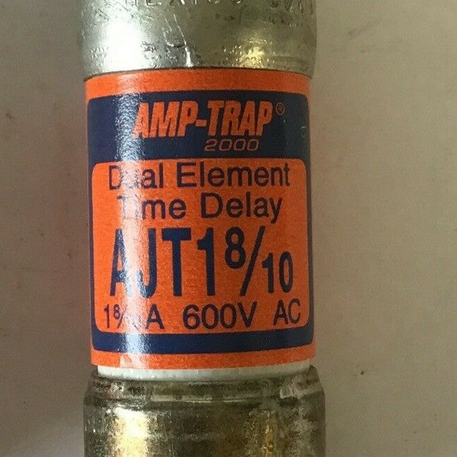 GOULD SHAWMUT AJT1-8/10 AMP-TRAP 2000 1 8/10A 600V ***LOTOF10***2