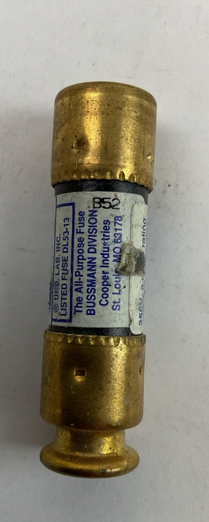 FUSETRON FRN-R 15 250VAC 15AMP DUAL-ELEMENT TIME DELAY CLASS RK5 FUSE (LOT OF 3)4