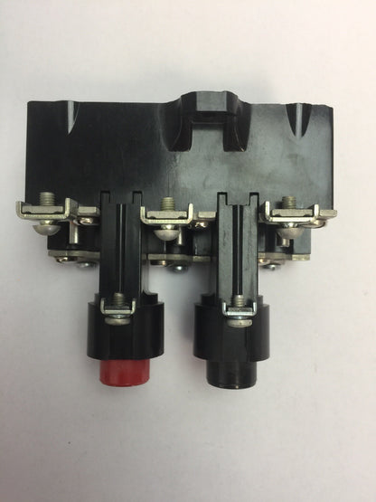 CUTLER HAMMER 10-1309-3 OVERLOAD RELAY START & STOP/RESET PUSH BUTTON 10176H150A3