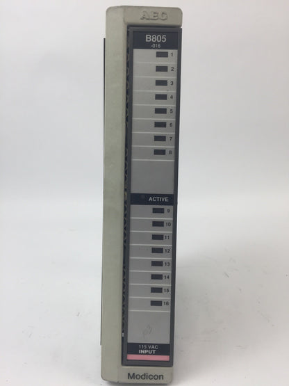 AEG MODION SCHNEIDER AS-B805-016 INPUT MODULE 115VAC0