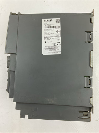 SIEMENS MICROMASTER MM440 1P 6SE6440-2UD24-0BA1 CFS: H01 FW: V2.21 AC DRIVE2