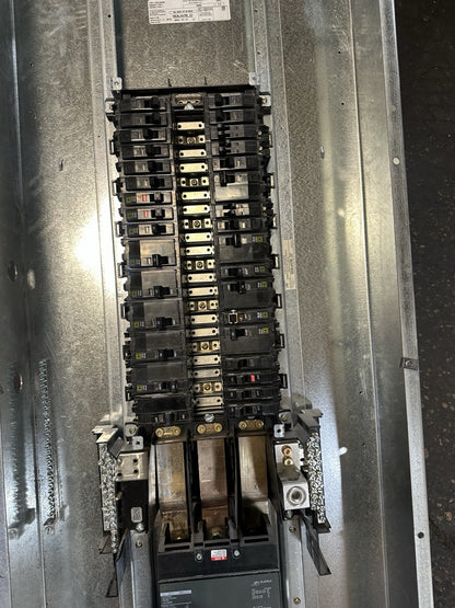 Square D NQ442L4C Main Panelboard 400A 240 VAC 48VDC 3PH LAL36400 NC62VS NQMB4LA7