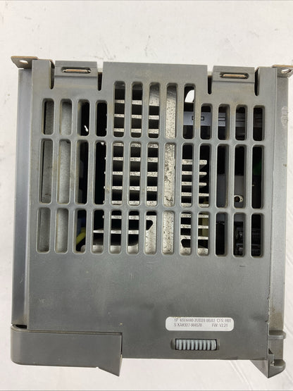 SIEMENS MICROMASTER MM440 1P 6SE6440-2UD24-0BA1 CFS: H01 FW: V2.21 AC DRIVE5