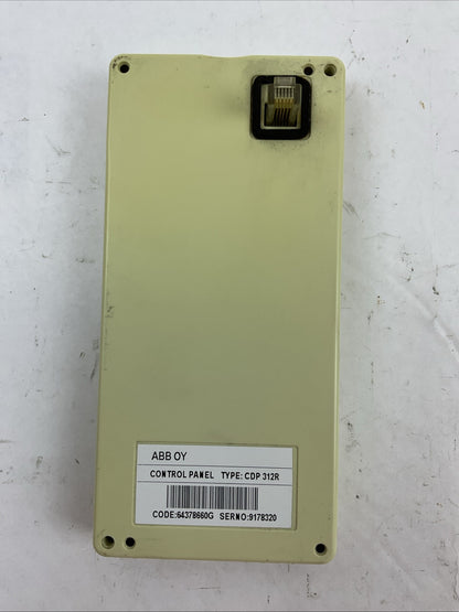 ABB OY CONTROL PANEL TYPE CDP 312R2