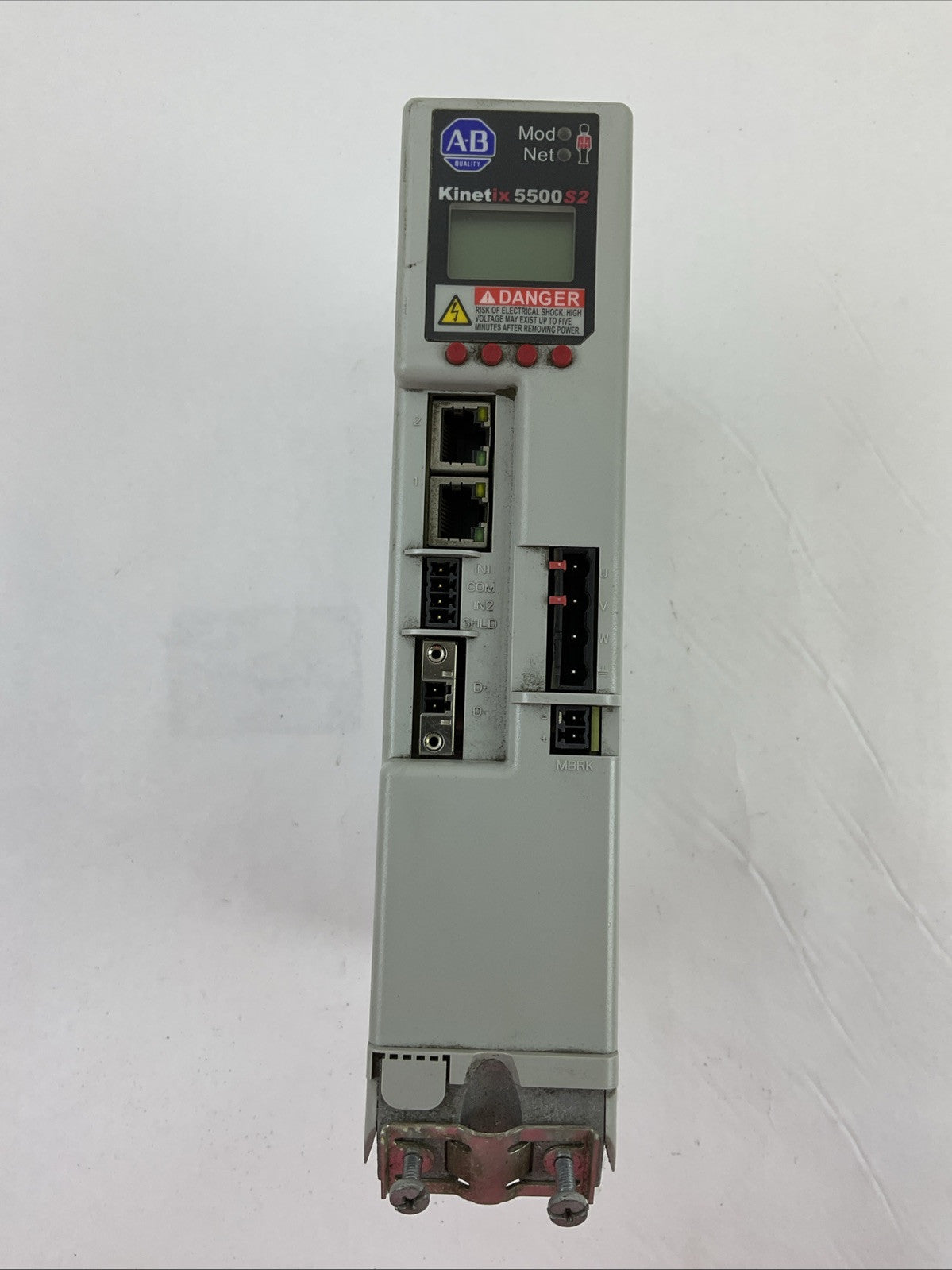 ALLEN BRADLEY 2198-H015-ERS2 FIRMWARE 7.011 SERVO DRIVE SER A0