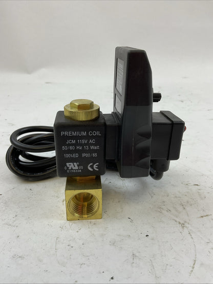 COMPRESSOR ENGINEERING CORPORATION ADV50-1 1/2" NPT  115VAC 230PSI SOLENOID TIME3
