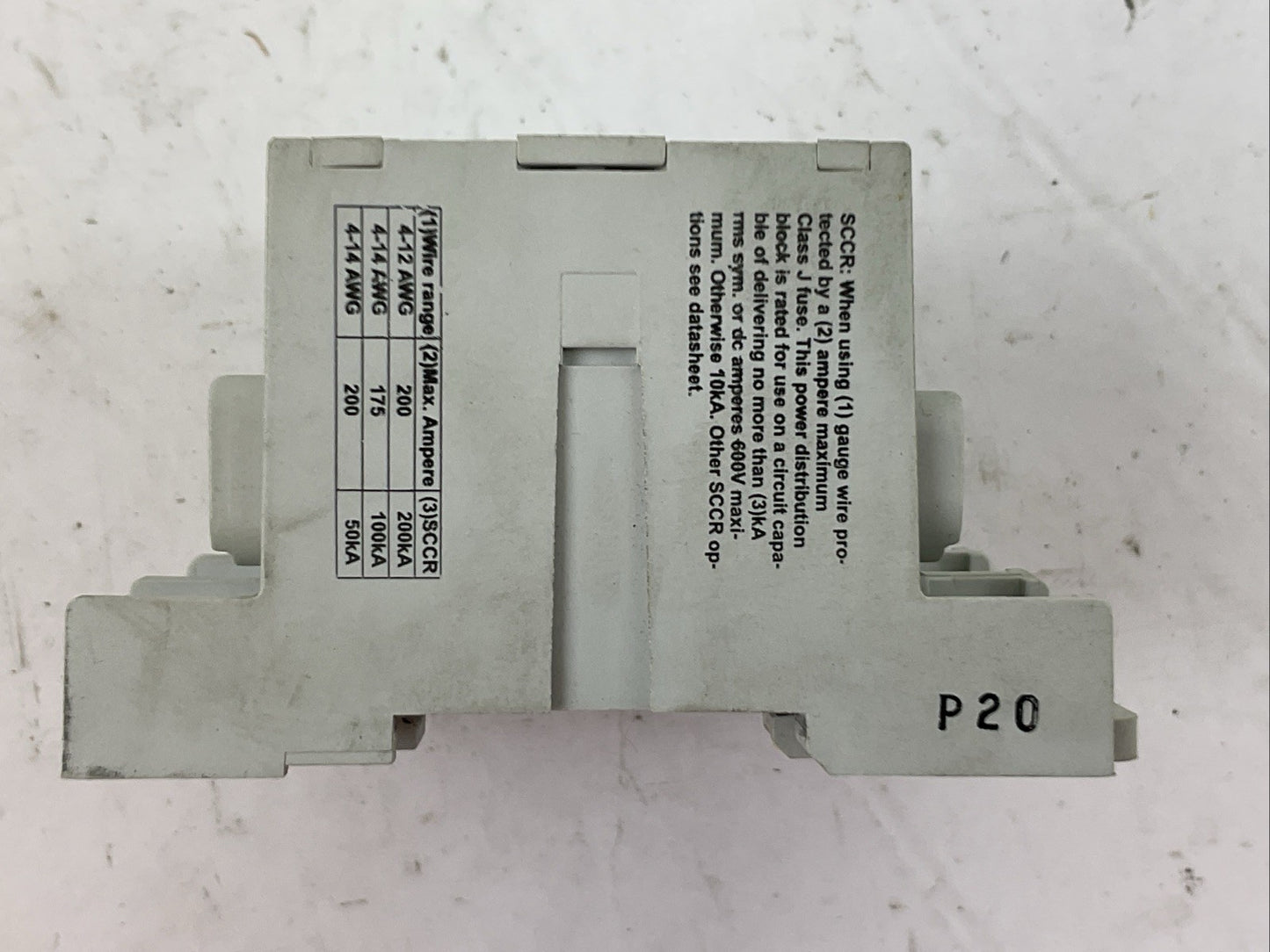 BUSSMANN PDBFS220 POWER DISTRIBUTION BLOCK 600V 175A (LOT OF 3)2