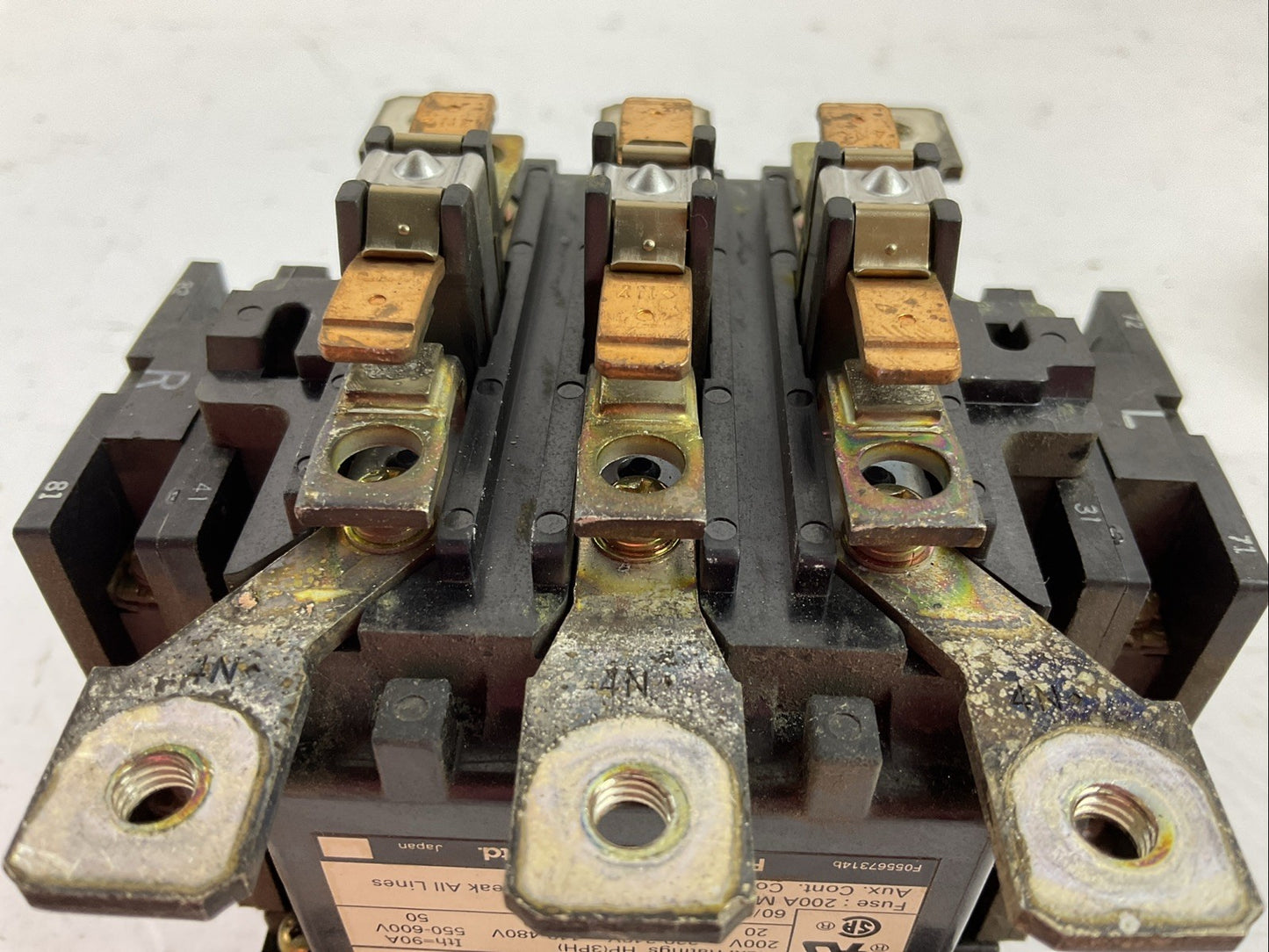 FUJI 1NC2T0 SC-4N CONTACTOR 90A 600VAC 3PH 50HP COIL 100-120VDC