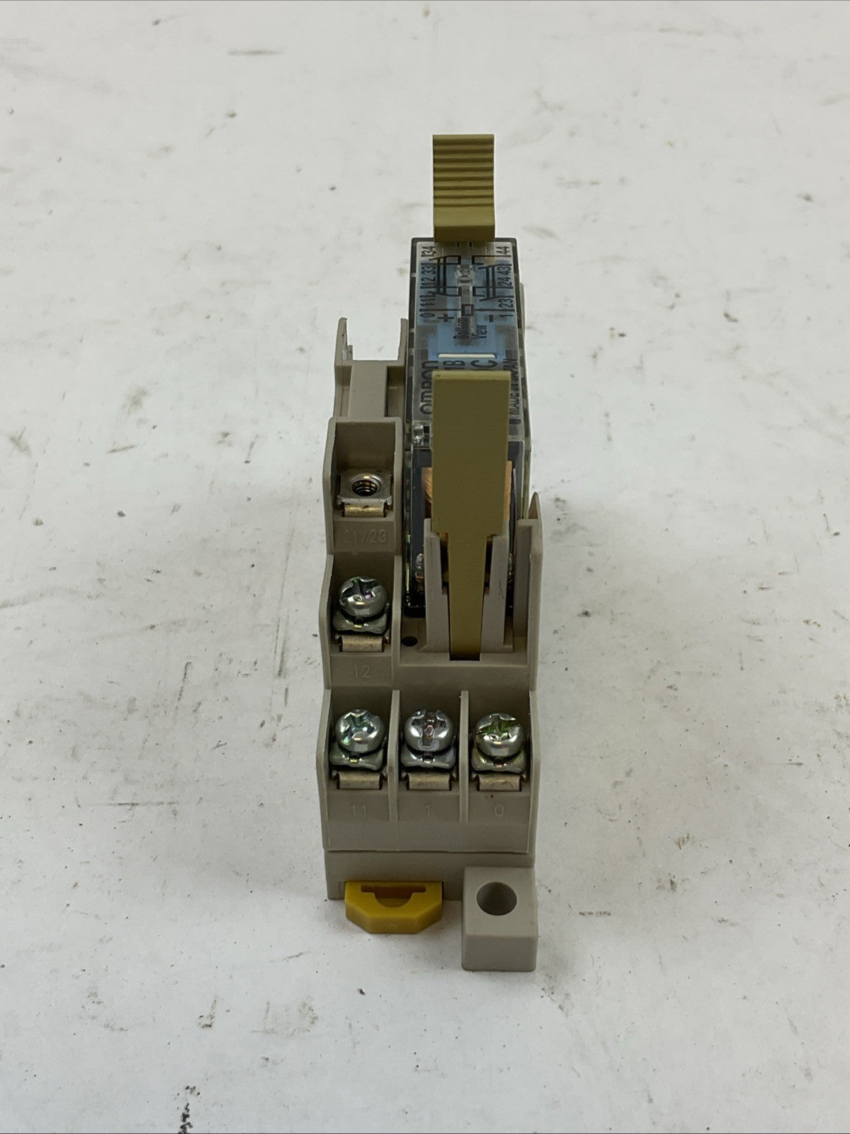 OMRON P7SA-10F RELAY BASE 20A 288VAC G7SA-3A1B RELAY 24VDC (LOT OF 4)6