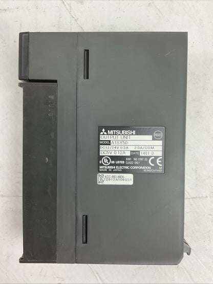 MITSUBISHI A1SY50 OUTPUT UNIT 12/24VDC 0.5/2.0A1