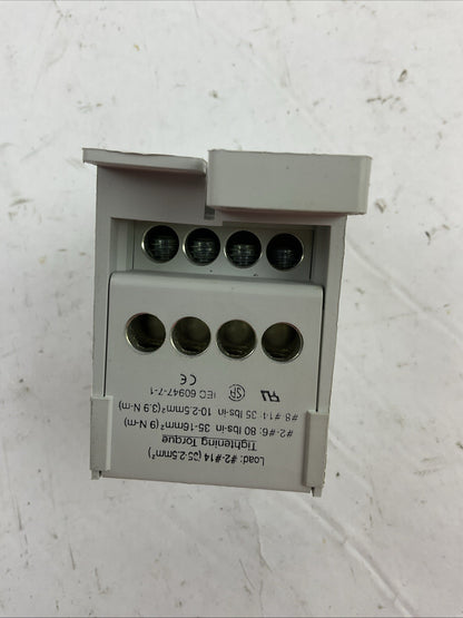 WEIDMULLER WPDB POWER DISTRIBUTION BLOCK 600V 310A (LOT OF 3)4