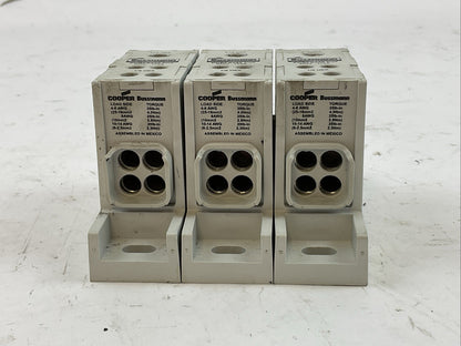 BUSSMANN PDBFS220 POWER DISTRIBUTION BLOCK 600V 175A (LOT OF 3)1