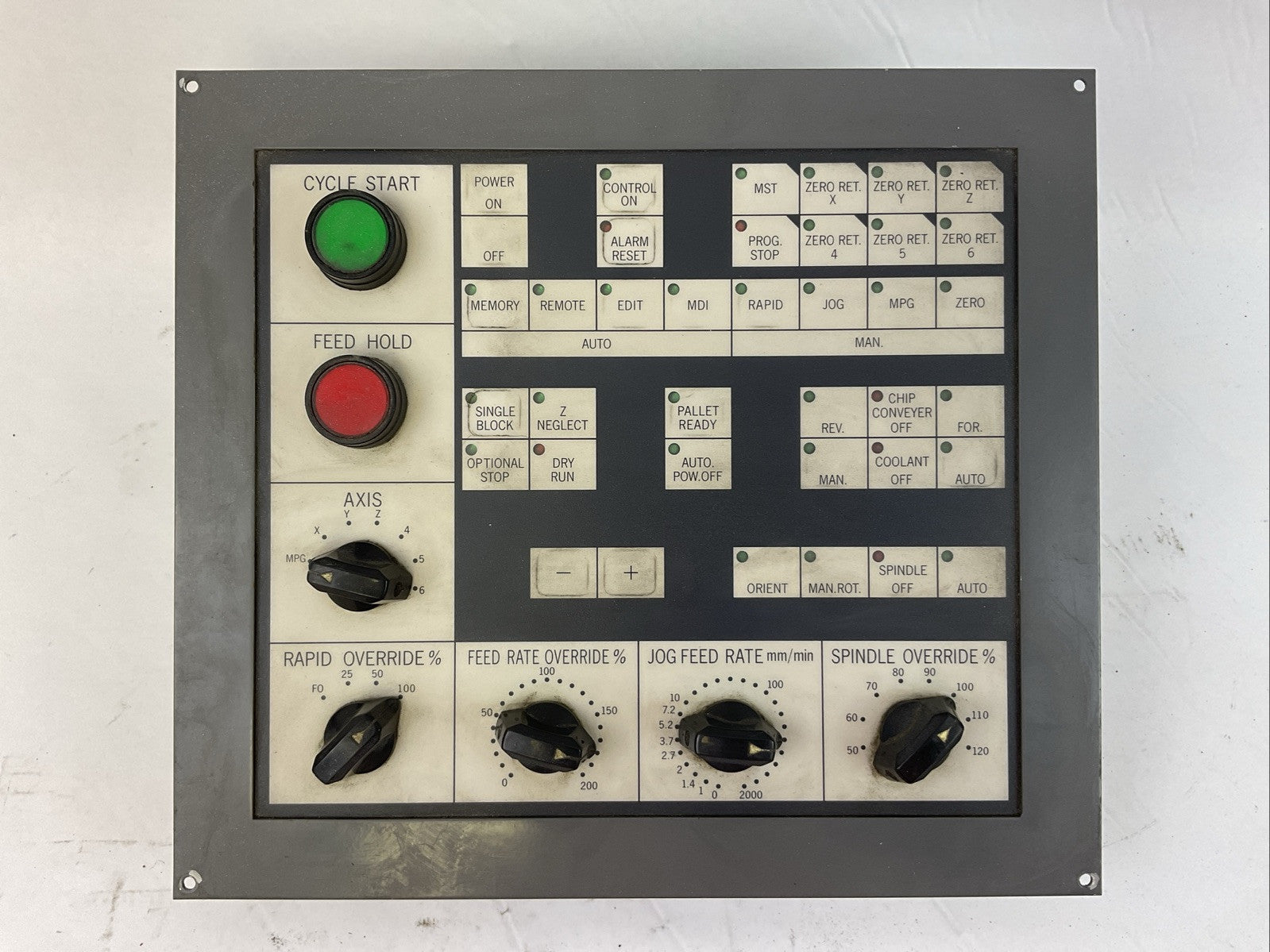 OPERATOR INTERFACE FANUC A20B-2002-0470/10B NIIGATA MECHATRONICS NK212- & KN231-0