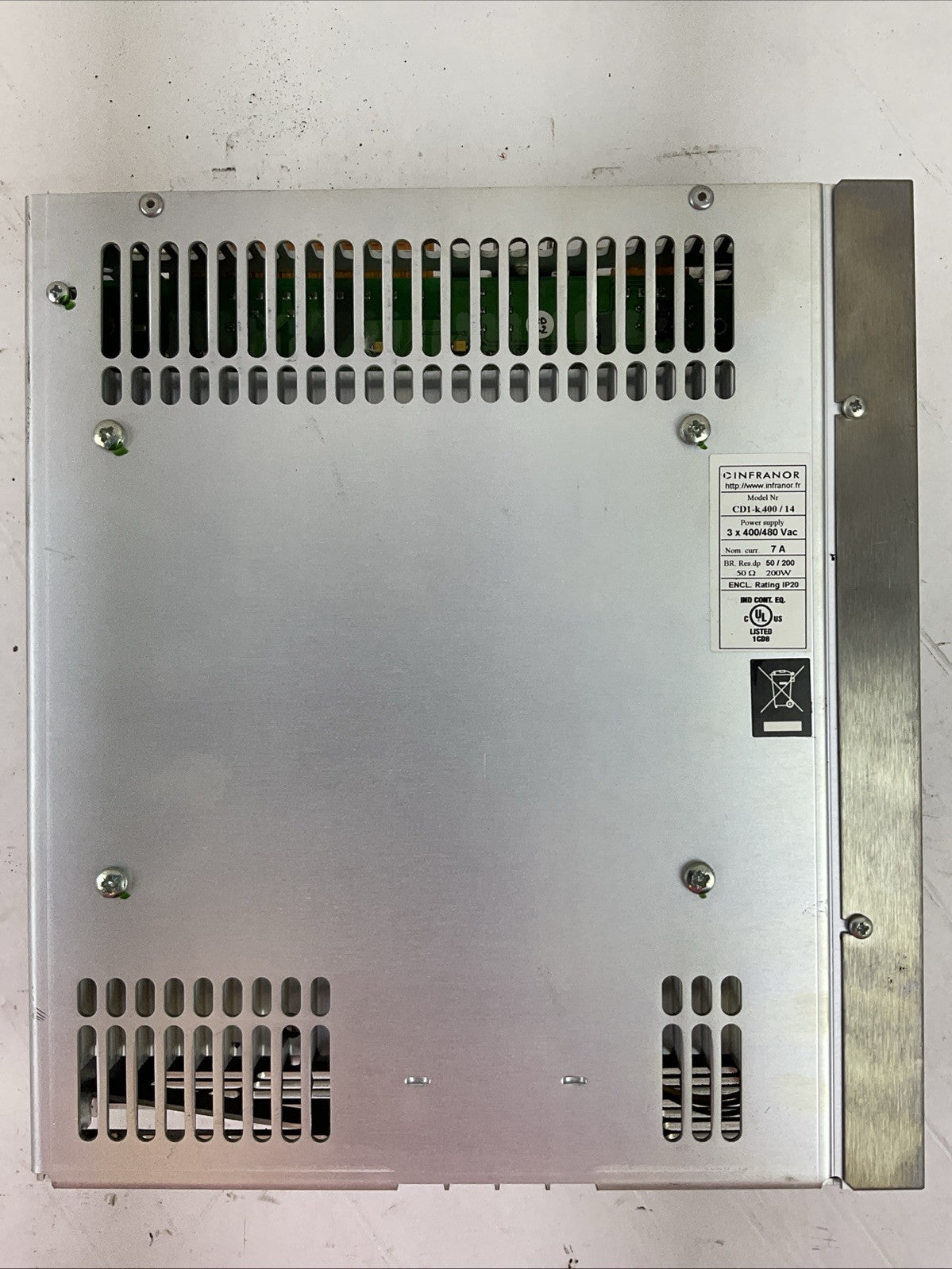INFRANOR CD1-K PCD1-2/AE245501 SERVO DRIVE CD1-K 400/144