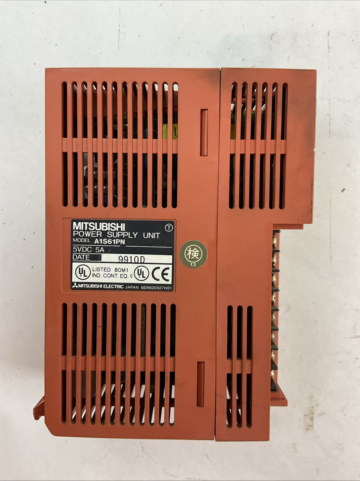 MITSUBISHI A1S61PN POWER SUPPLY UNIT 5VDC 5A1