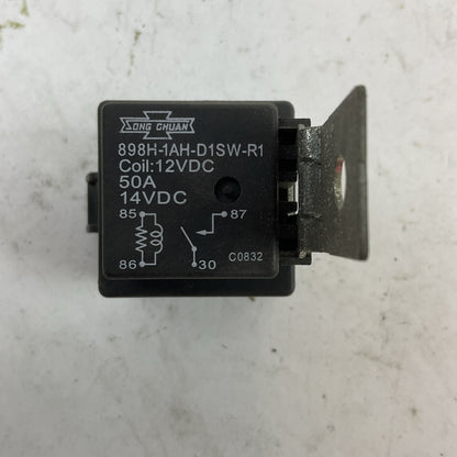 HYSTER 1375794 RELAY SHROUDED 4 PIN SONG CHUAN 898H-1AH-D1SW-R1 (2 RELAYS)1