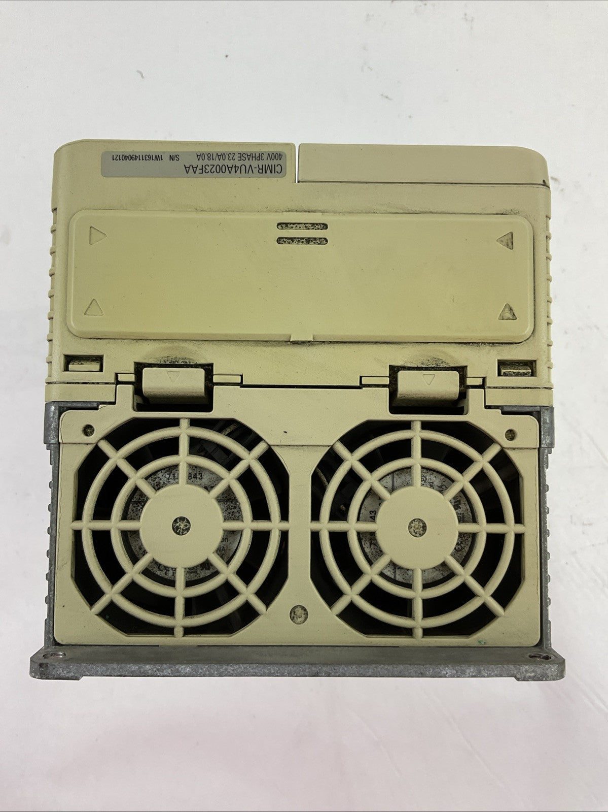 YASKAWA CIMR-VU4A0023FAA REV D V1000 AC DRIVE OUTPUT AC3PH 0-480V 23.0A/18.0A5