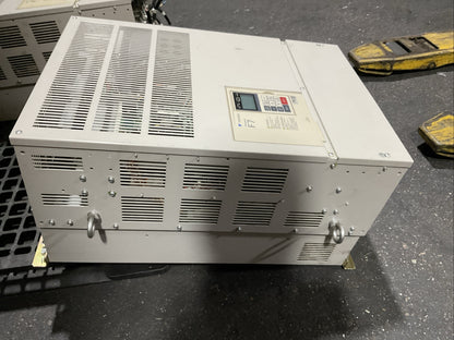 YASKAWA CIMR-F7U4075 AC DRIVE OUTPUT 3PH 0-480VAC HD 150A 110kVA ND 156A 120kVA4