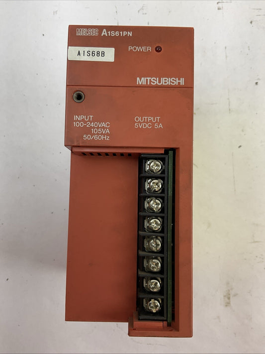 MITSUBISHI A1S61PN POWER SUPPLY UNIT 5VDC 5A0