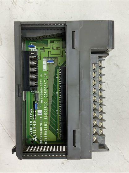 MITSUBISHI A1SX40 INPUT UNIT 12/24VDC 3/7mA3