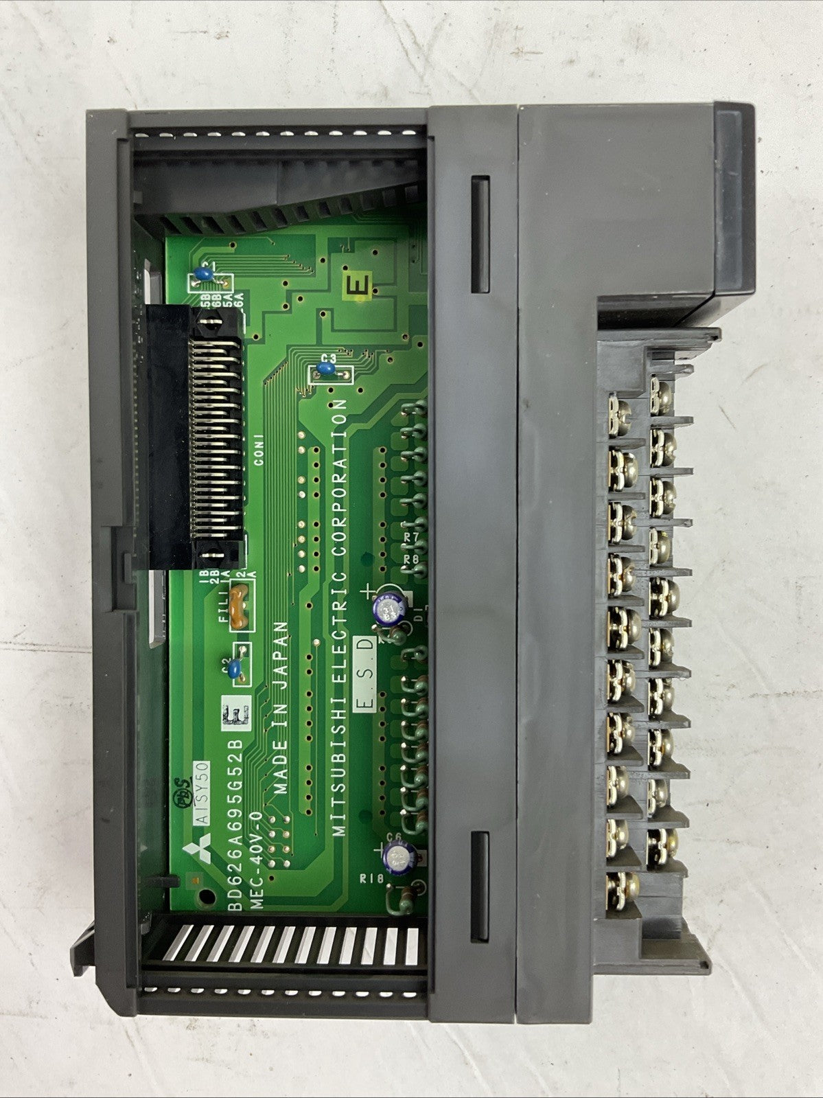 MITSUBISHI A1SY50 OUTPUT UNIT 12/24VDC 0.5/2.0A3