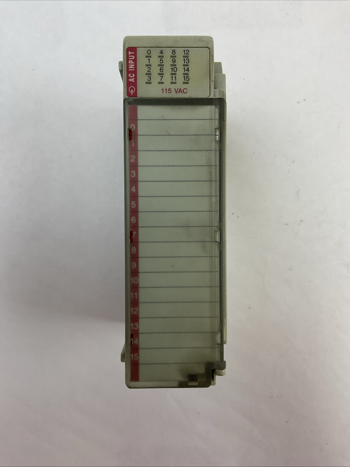 ALLEN BRADLEY 1769-IA16 SER A REV 2 F/W REV 3.1 16PT 85-265VAC INPUT MODULE