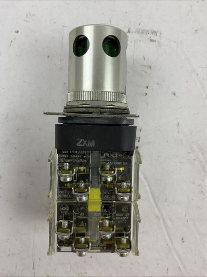 ALLEN BRADLEY 800T-QAH24B SER T TYPE 4, 13 INPUT 24V PUSH BUTTON