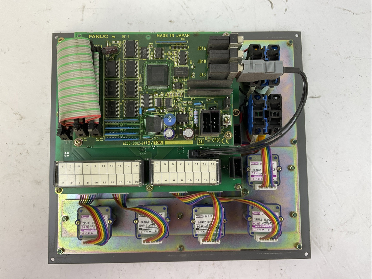 OPERATOR INTERFACE FANUC A20B-2002-0470/10B NIIGATA MECHATRONICS NK212- & KN231-4