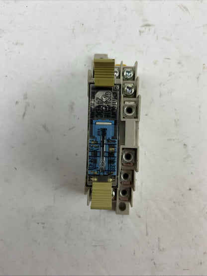 OMRON P7SA-10F RELAY BASE 20A 288VAC G7SA-3A1B RELAY 24VDC (LOT OF 4)1