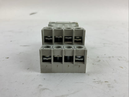 ALLEN BRADLEY 700-HN103 SER C RELAY SOCKET 10A 300V (LOT OF 5)3