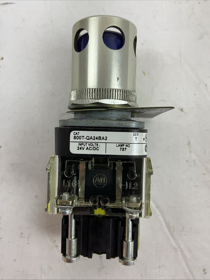 ALLEN BRADLEY 800T-QA24BA2 SER T PUSH BUTTON 24VDC