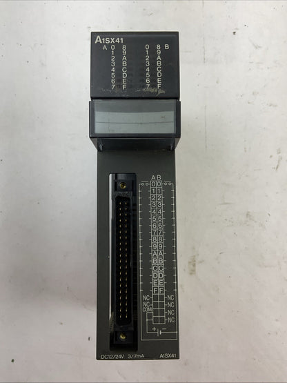MITSUBISHI A1SX41 INPUT UNIT 12/24VDC 3/7mA0