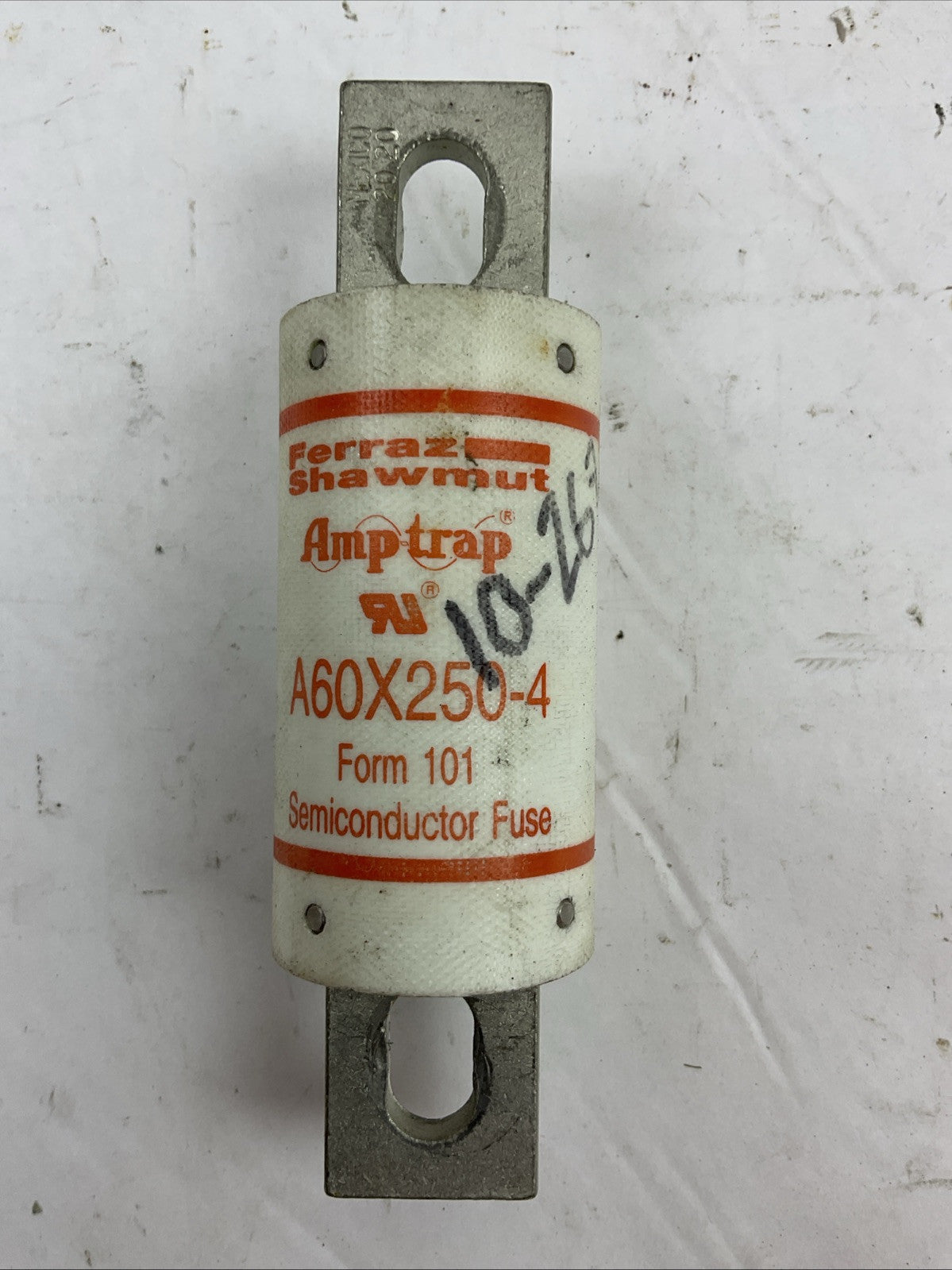 FERRAZ SHAWMUT A60X250-4 AMP-TRAP FORM 101 SEMICONDUCTOR FUSE (LOT OF 3)