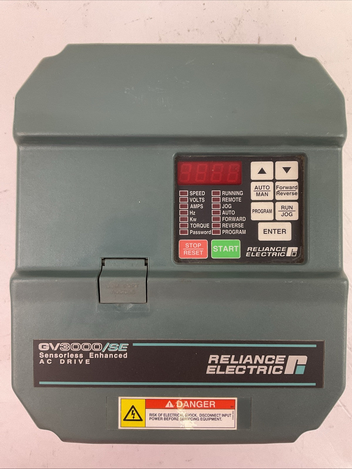 RELIANCE ELECTRIC 7V4160 AC DRIVE 380-460VAC TYPE 1/IP20 C6.06 GV3000/SE0